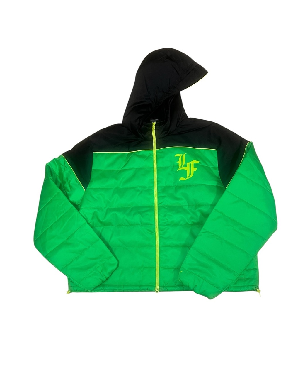 PUMA x LaFrancé Men's Oversized Puffer Jacket NWT Green/Black